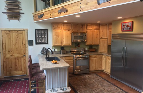 Susitna North House | The Rusty Salmon Lake House with Deck, Dock, Canoe and Kayaks