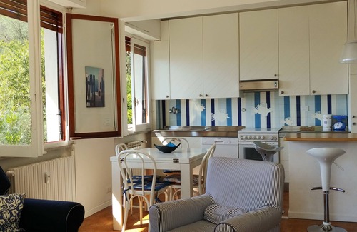 Rapallo Apartment | The sea on the terrace overlooking Portofino