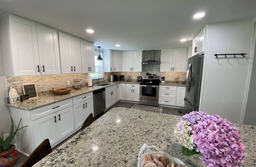 Gloucester House | The Yellowfin Inn- Down East Vacation Home with Sound Side Views