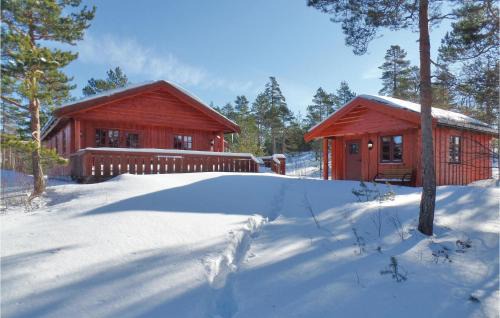 Nissedal House | Three-Bedroom Holiday Home In Amli
