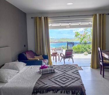 Grand Case House | Ti Bay - Vue Mer spectaculaire & Piscine à débordement