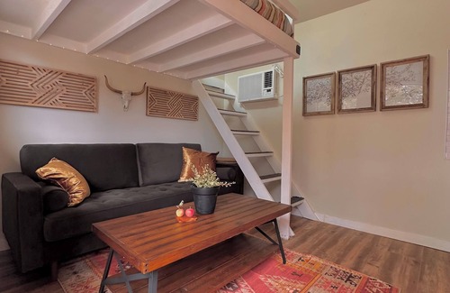 Julian Cottage | Tiny Farmhouse Cottage with Loft - Drift Asleep by Stargazing through Skylight