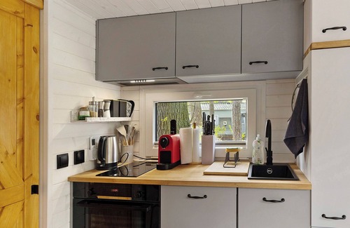 Caputh House | Tiny Home 'Tiny House Nr 6' with Private Terrace, Wi-Fi and Air Conditioning