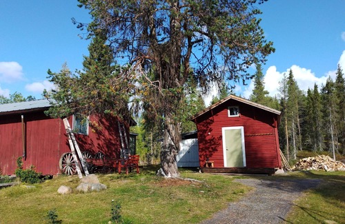 Nattavaara Cabin | Tiny Timber Lodge from early 1900s