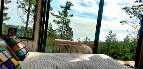 Vichuquen House | Tinyhouse Boyeruca Lodge. Maravillosas vistas de Bosque, Mar y Cielo