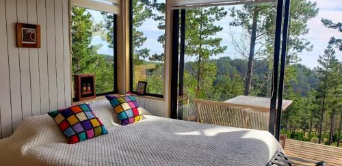 Vichuquen House | Tinyhouse Boyeruca Lodge. Maravillosas vistas de Bosque, Mar y Cielo