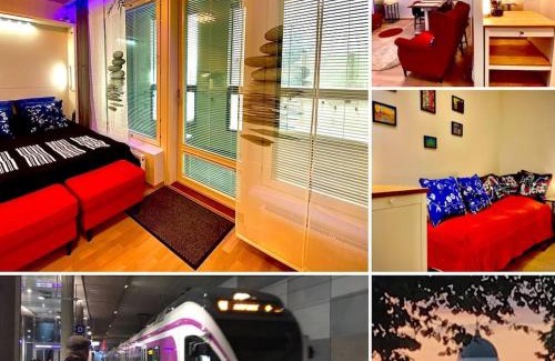 Vantaa Apartment | To LuxStudio SAVUsuite From Helsinki Airport 6 min, to City 27min, FreeParking in Kivistö