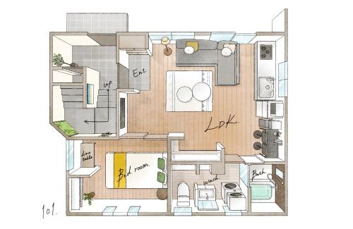 Yotsuya Apartment | Tomo House 四谷三丁目 101