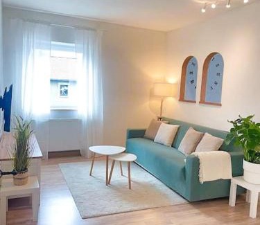 Memmingen Apartment | TONY - 2 Zimmer mit Küche - Zentral