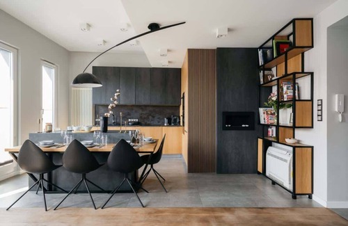 Kazimierz Apartment | Top Floor Comfort in Historical Kraków District