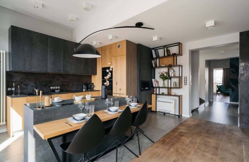 Kazimierz Apartment | Top Floor Comfort in Historical Kraków District