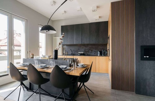 Kazimierz Apartment | Top Floor Comfort in Historical Kraków District