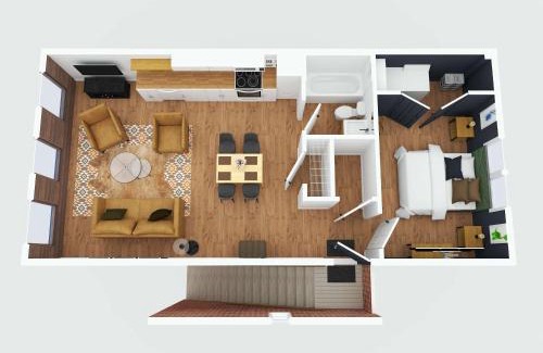 Covington Apartment | Top-Rated 1BR Near Convention Center & Parking