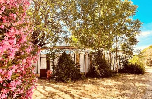 Costieres House | Très Belle rotonde déco Bohème, tennis, parking