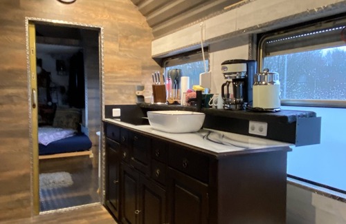 Dahlem House | Track 2, wagon with oven, optionally with sauna and whirlpool
