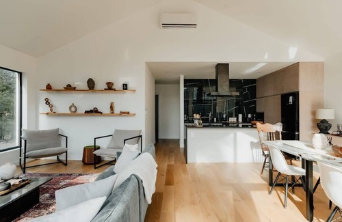 Kerhonkson House | Trail's End - Modern + Private Cabin in the Wood