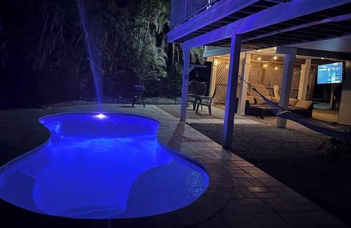 Cape Haze House | Tranquil Beach Cottage with Private Heated Pool on Secluded Palm Island