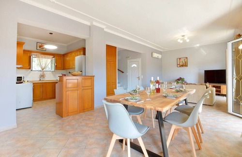 Agios Georgios Pagon Villa | Tranquil Corfu Villa | 3 Bedrooms | Villa Chrinos | Gated Pool