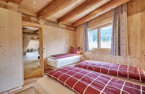 Oetz Cabin | Tree trunk house with very large living and leisure area on approx. 240m2 living space!