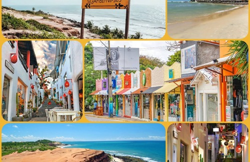 Pipa Resort | Triplex Chale Flora - Praia da Pipa Centro