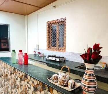 Sualkuchi Apartment | Tulip Inn - 2BHK Rooftop AC Near Kamakhya