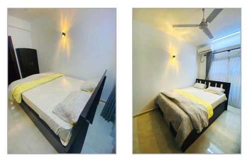 Mount Lavinia Apartment | Two Bed Roomed, Fully Furnished & Air Conditioned Apartment with Sea View for Rent at Beach Road, Mount Lavinia