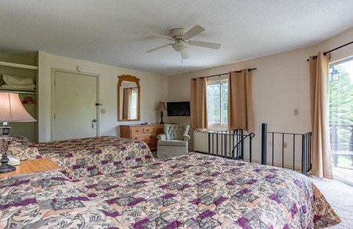 Beech Mountain Hotel | Two Level Condo Spiral Staircase, Fall in Love with Beech!