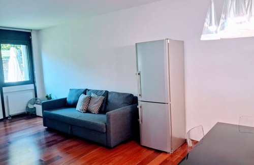 Collina d'Oro Apartment | Two-room apartment with communal pool (Garden Flat)