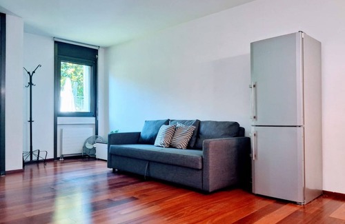 Collina d'Oro Apartment | Two-room apartment with communal pool (Garden Flat)