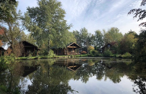 Hechthausen Apartment | Type D7 Karelian log cabin - Geesthof Holiday Park