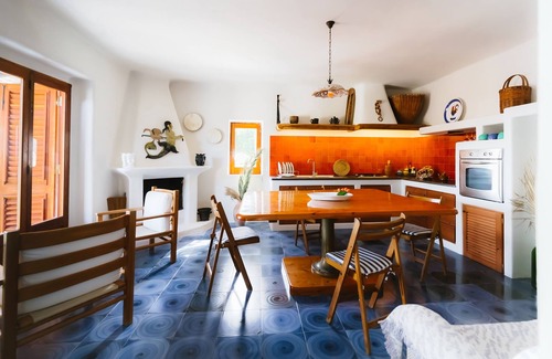 Lipari Villa | Typical Aeolian villa with sea view, on Vulcano and Etna