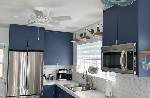 Alice Town Cottage | Unique, authentic, exquisite waterfront cottage with a dock.