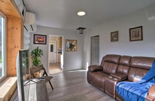 Crescent City North House | Unique Dog-Friendly Log Cabin Short Walk to Ocean