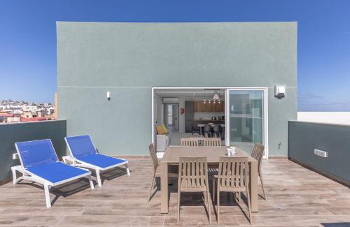 Tal-Ibrag Apartment | Unique Penthouse with private heated Jacuzzi, close to restaurants and night life