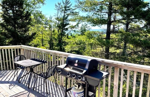 Beaver Bay House | Unique Treehouse in the woods with a fabulous Lake Superior view