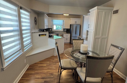 Milwaukee House | Updated 2BR, 2.5BA. Hot tub, fenced in yard, modern updates.