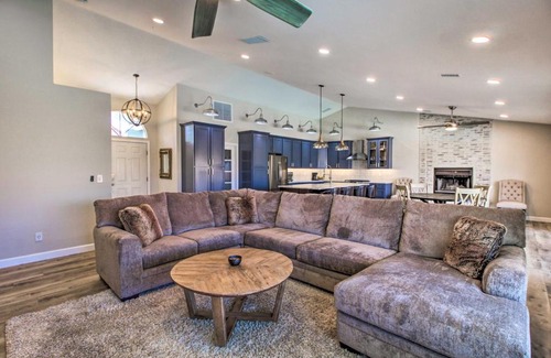 South Harrison House | Updated Tucson Home with Pool, Grill, Mtn Views