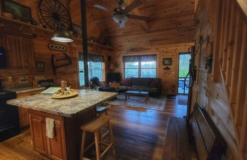 Dalton Cabin | Upscale Cabin in the Woods, LETCHWORTH, Stony Brook Parks, Finger Lakes Wineries