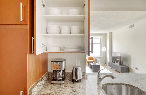 West End Apartment | Upscale Foggy Bottom 1BR w/Den, Pool & Gym, near GWU, by Blueground