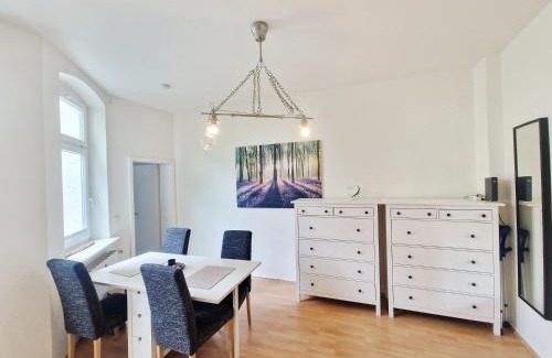 Old Town Apartment | Urlaub im Herzen Wismars EG hinten mit Garten