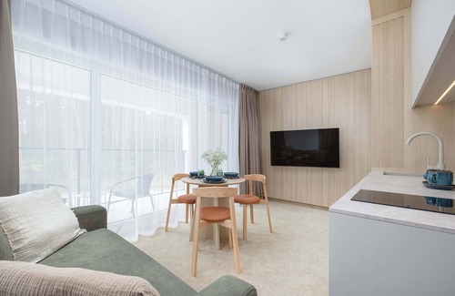 Lukecin Apartment | Uzdrowiskowa 4A | Modern Apartment | Balcony