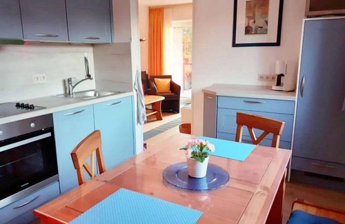 Lemkenhafen Apartment | Vacation apartment "Stüven 20" for 2 guests with terrace-in a few minutes to the Baltic Sea