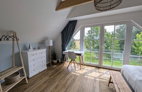 Nisdorf House | Vacation home "Boddenidyll" between Darß & Rügen, wellness, terrace & panoramic view