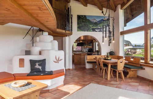 Leutasch House | Vacation Home 'Panorama Lodge Leutasch' with Mountain View, Terrace & Sauna