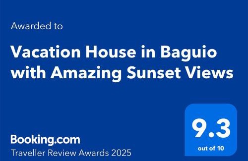 Baguio Apartment | Vacation House in Baguio with Amazing Sunset Views