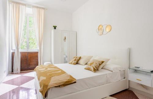 Quartiere XV Della Vittoria Apartment | Vatican Area Stylish 2BR Fast WiFi & AC