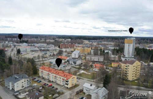 Varkaus Apartment | Viihtyisä kaksio torin laidalla 1-4 hengelle