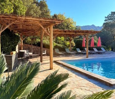 Conca Villa | Villa à Conca avec piscine pour 8 personnes en Corse du Sud