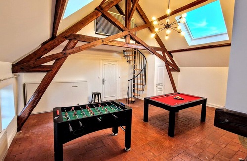 Epinac Villa | Villa 1848 /Heated swimming pool all time /Sauna /Billiards /Table football