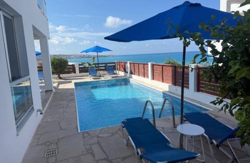 Pegeia Villa | Villa Aqua Sunrise 1km From Beach With Sea Views